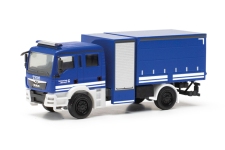 Herpa 098175 - H0 - MAN TGM Mehrzweckgerätefahrzeug Plane THW